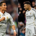 Mbappé desborda la leyenda: marca un gol épico para empatar la cifra de portería de Cristiano Ronaldo en la historia del fútbol.