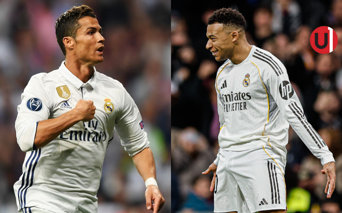 Mbappé desborda la leyenda: marca un gol épico para empatar la cifra de portería de Cristiano Ronaldo en la historia del fútbol.