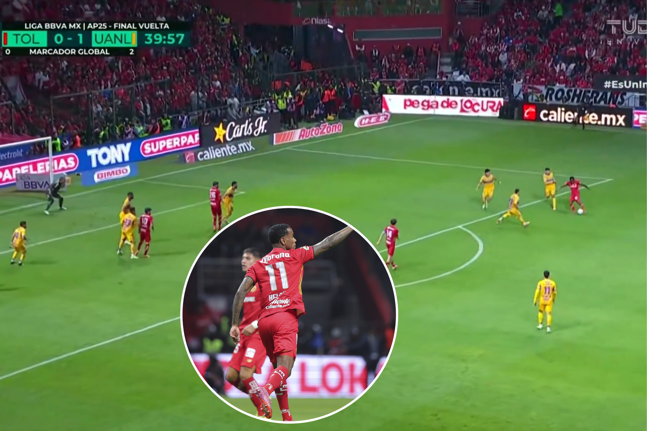 El Golazo que Deja Sin Alarma: Helinho Estalla en la Final del Apertura Con un Hat-Trick Recordatorio.