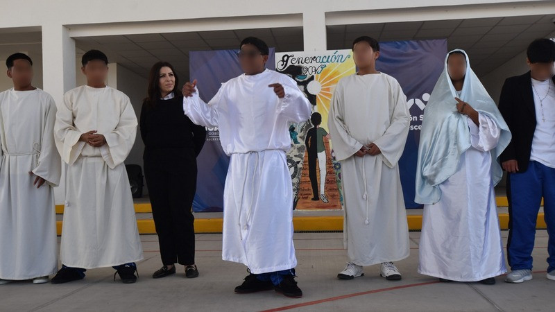 "Jóvenes talentos en escena: Pastorela emocionante nace en Centro de Internamiento Especializado de Adolescentes en León, Gto."