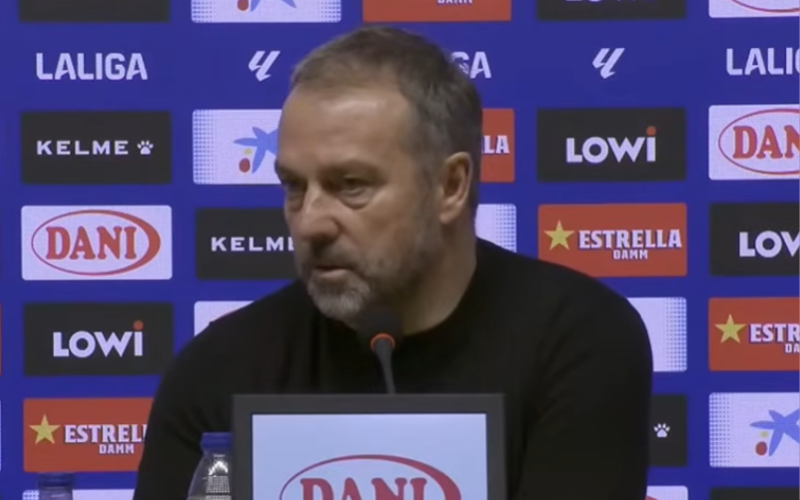 El gran revés de Flick: "La falta de compromiso y esfuerzo en mis futbolistas nos hace merecedores de la derrota"