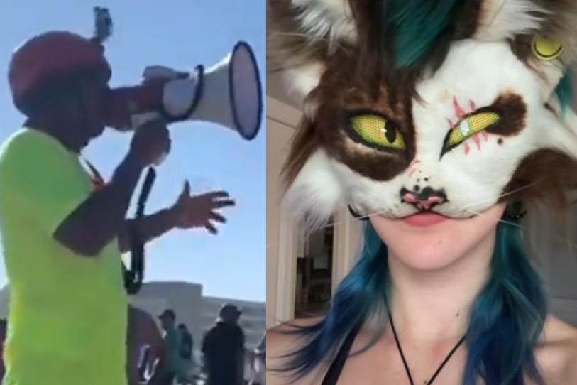 ¿Con bozal? Salvavidas genera polémica con comentarios hacia los therians en Chile | VIDEO