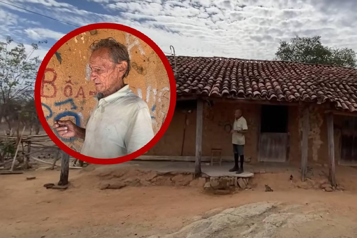 Hombre de 80 años vive solo, sin agua corriente y alejado de todo porque así lo decidió