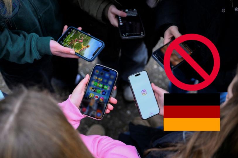 Partido de gobierno en Alemania pide prohibir redes sociales a menores y multas a plataformas
