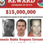 EU reacciona a abatimiento del 'Mencho', líder del CJNG; ofrecía recompensa de 15 mdd por él