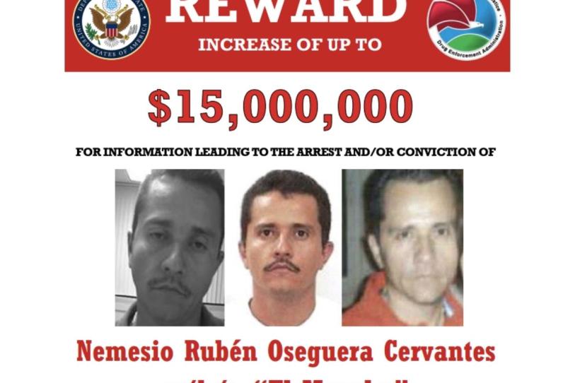 EU reacciona a abatimiento del 'Mencho', líder del CJNG; ofrecía recompensa de 15 mdd por él