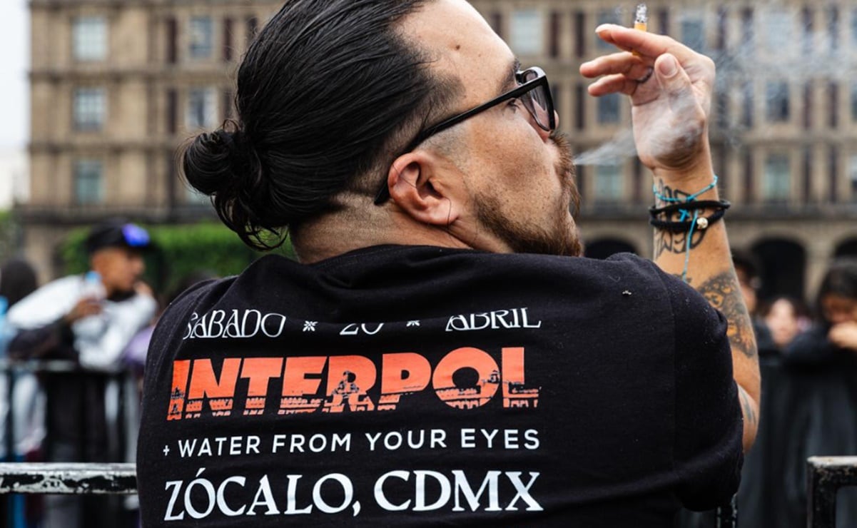 Transmisión EN VIVO concierto de Interpol desde el Zócalo de la CDMX